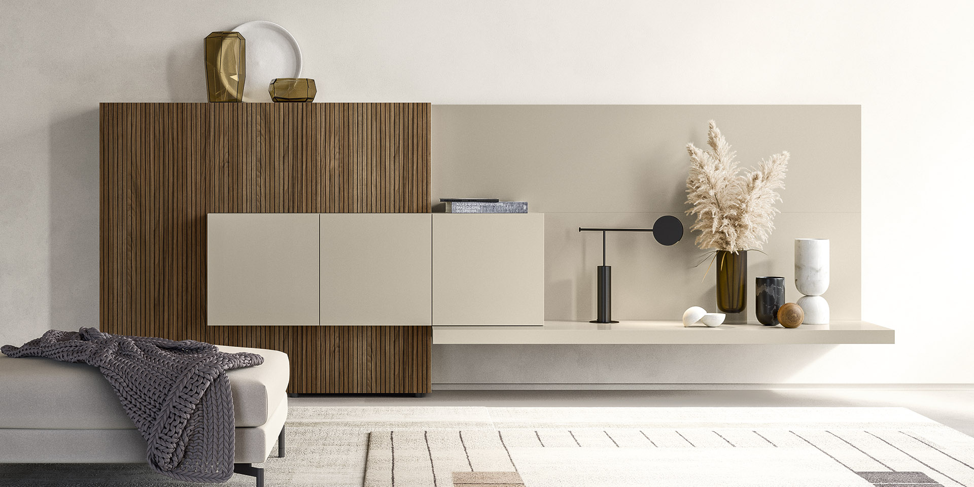 Salotto design - Realizzazione Piccininno Arredamenti